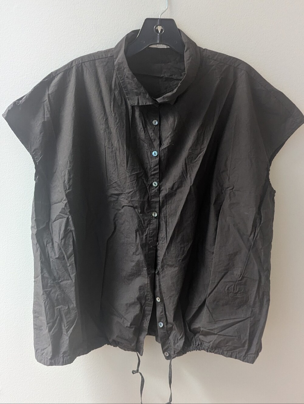 Album Di Famiglia Brown Button-Up Shirt, Size S, EUC